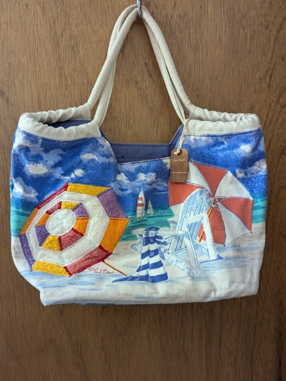 Paul Brent Canvas Umbrella Beach Bag